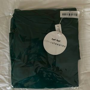 Little Sleepies Men’s Short Sleeve Top Emerald size Large - Limited Edition